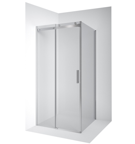 Душевой уголок Ambassador Benefit 19021101HX-120HX 120х120 стекло прозрачное профиль хром без поддона